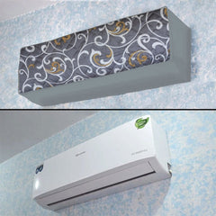 Printed AC Cover - (Inner + Outer Unit Set) - Grey