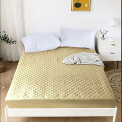 Quilted Cotton Waterproof Mattress Protector - Skin