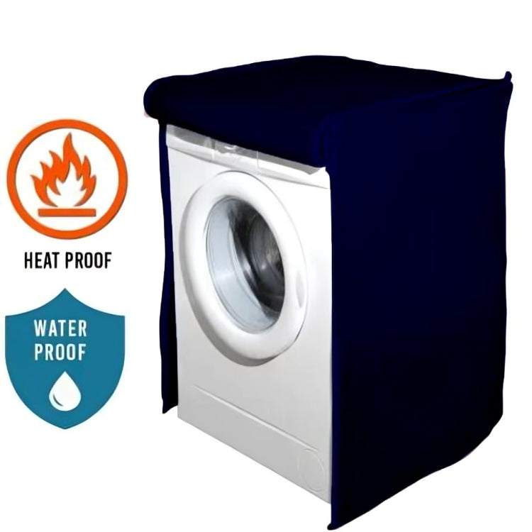 Waterproof Front Loaded Washing Machine Cover - ( Blue Color )