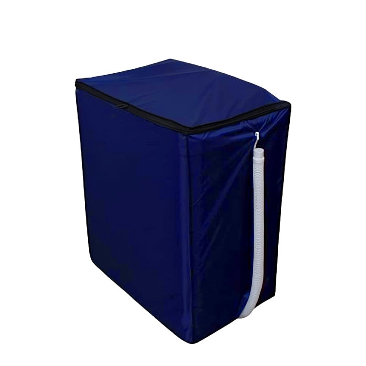 Twin Tub Waterproof Washing Machine Cover - ( Blue Color )
