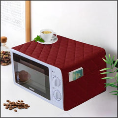 Microwave Oven Cover - Maroon