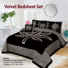 Velvet Jacquard Bedsheet VN - 310