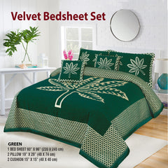 Velvet Jacquard Bedsheet VN - 312