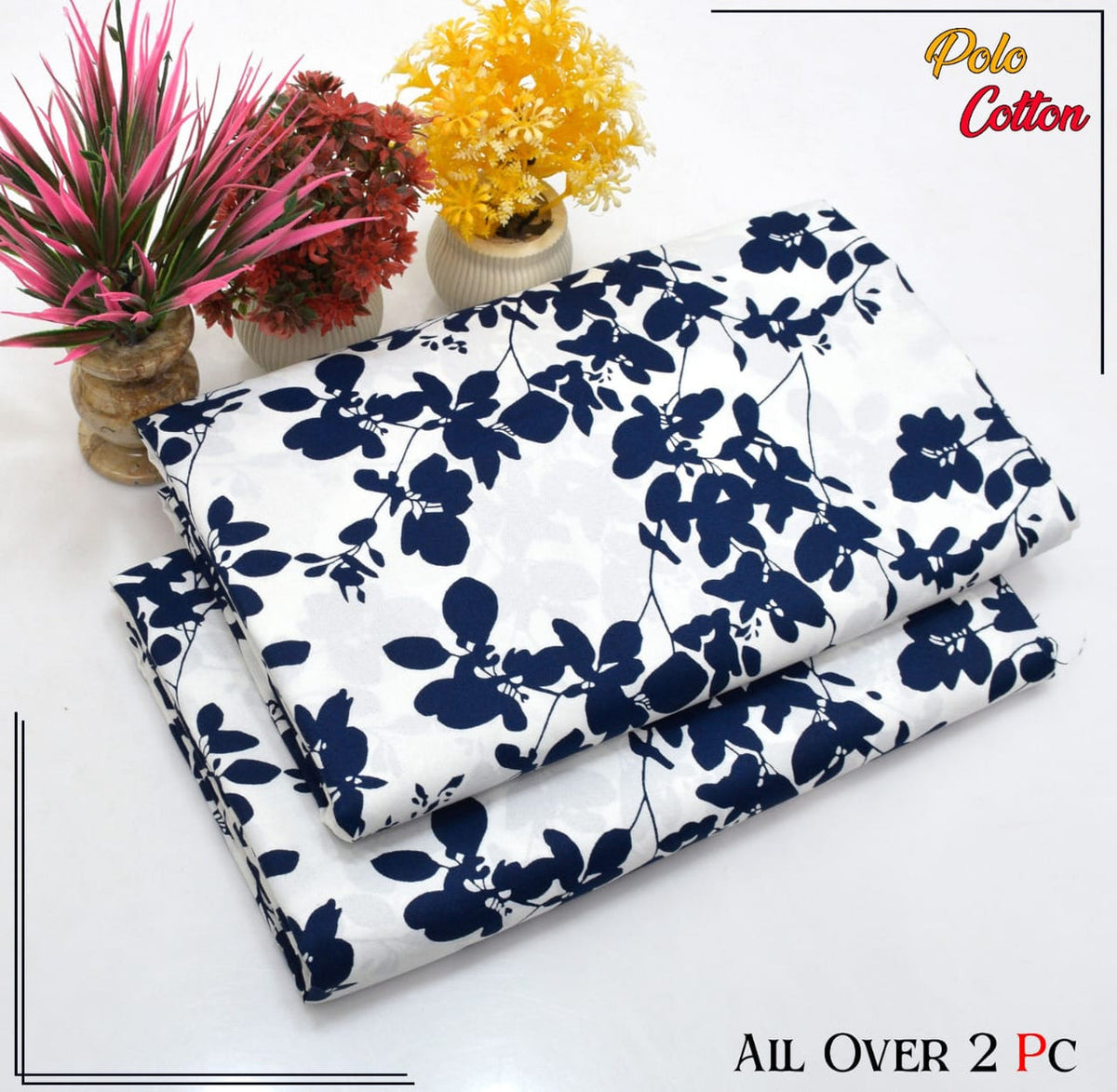 POLO COTTON PRINTED 2PC - CP- 048