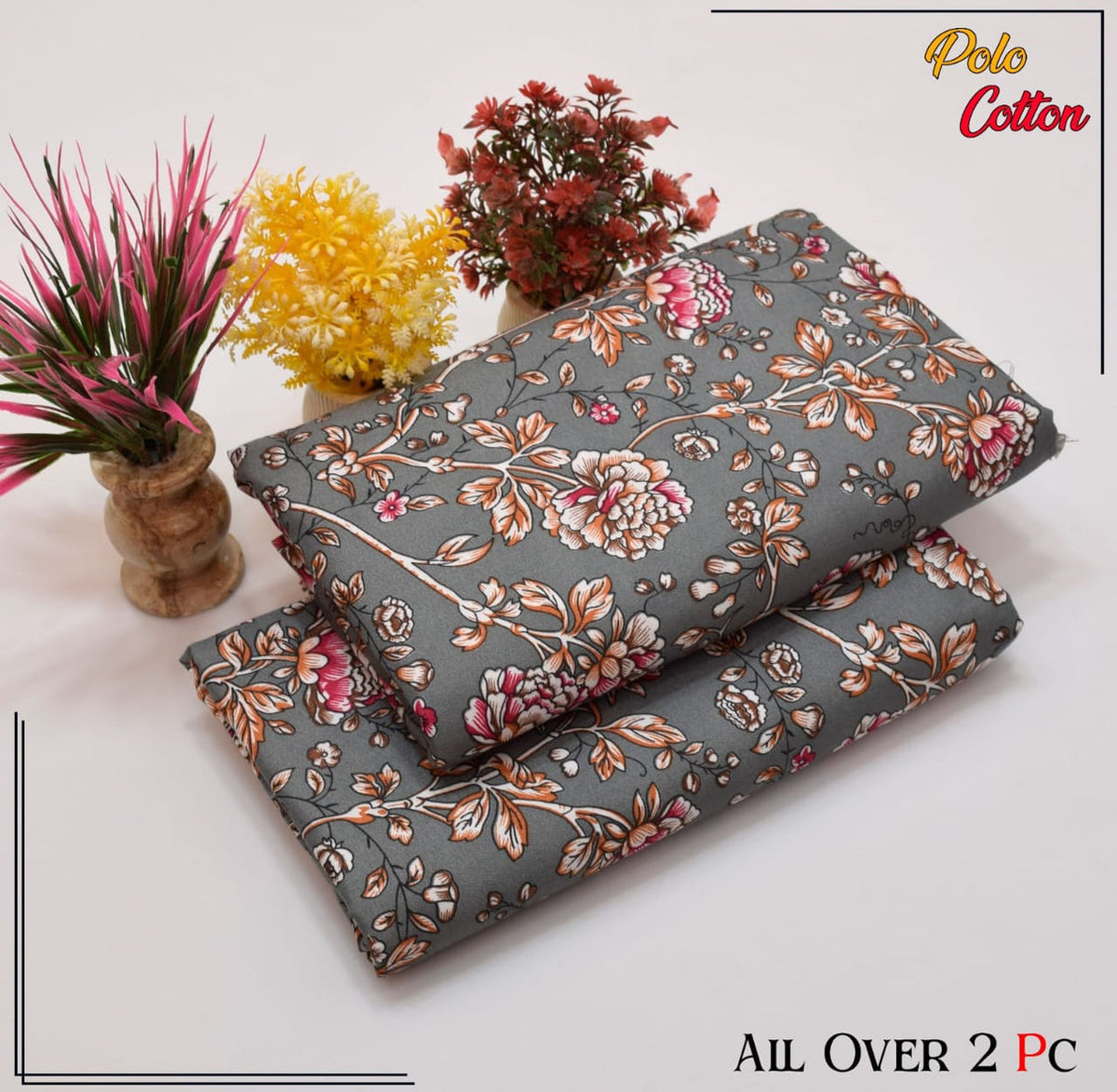 POLO COTTON PRINTED 2PC - CP- 005