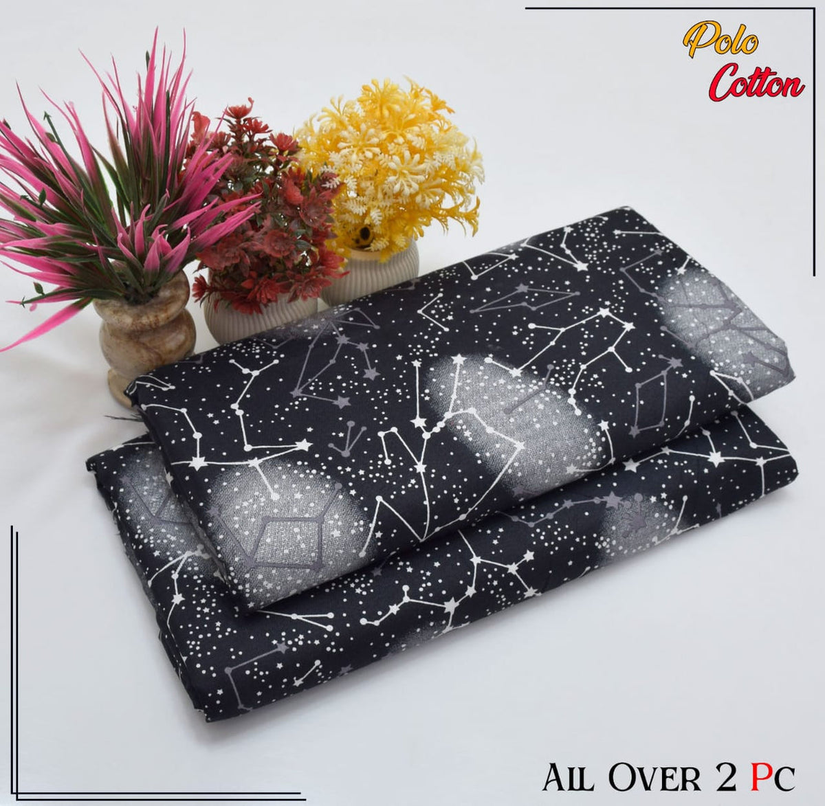 POLO COTTON PRINTED 2PC - CP- 011