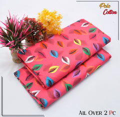 POLO COTTON PRINTED 2PC - CP- 026