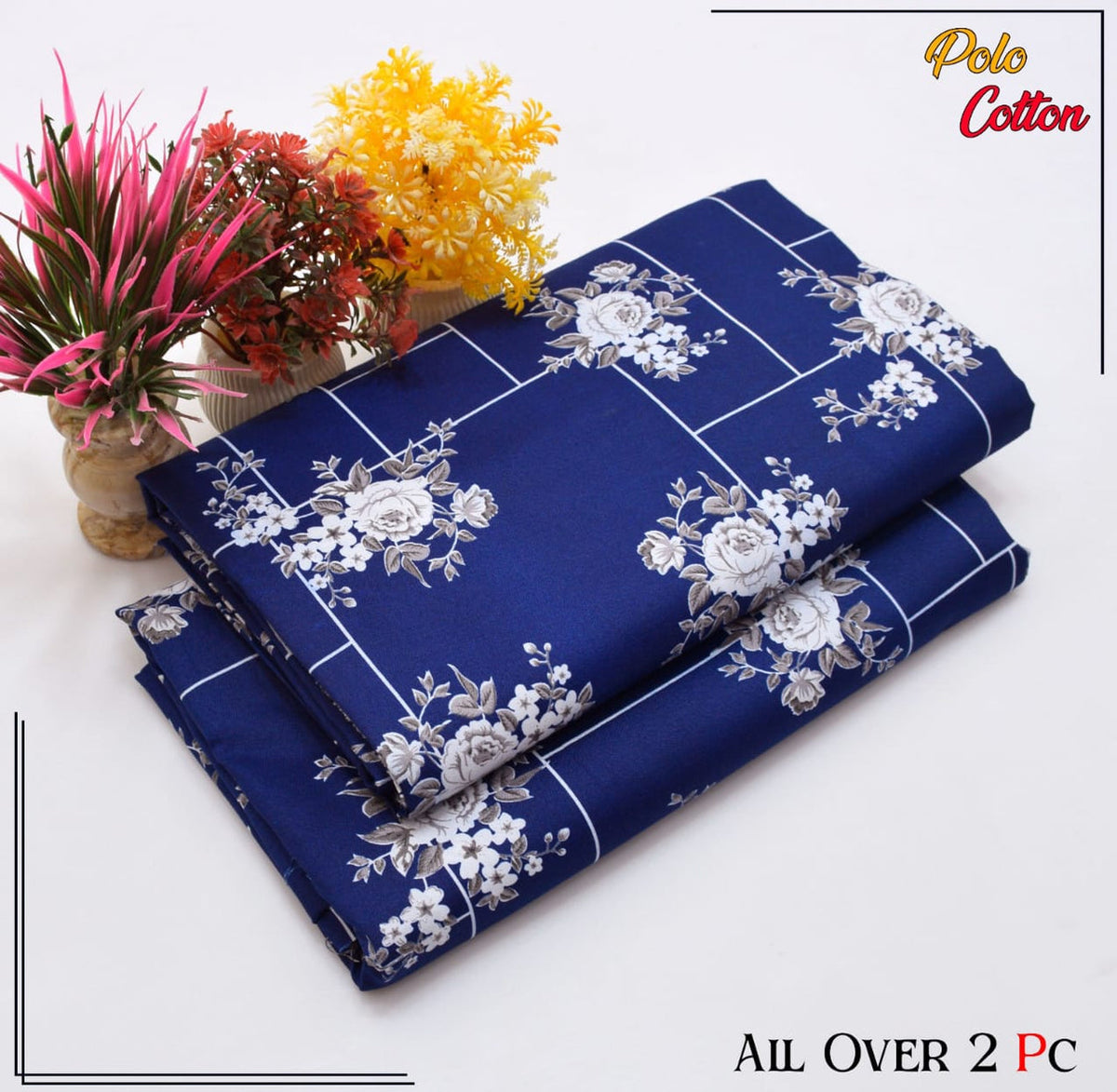 POLO COTTON PRINTED 2PC - CP- 025