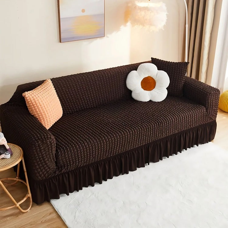 Bubble Sofa Cover - Brown