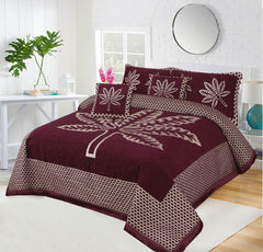 Velvet Jacquard Bedsheet VN - 308