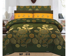 3 Pcs Bedsheet - Emerald